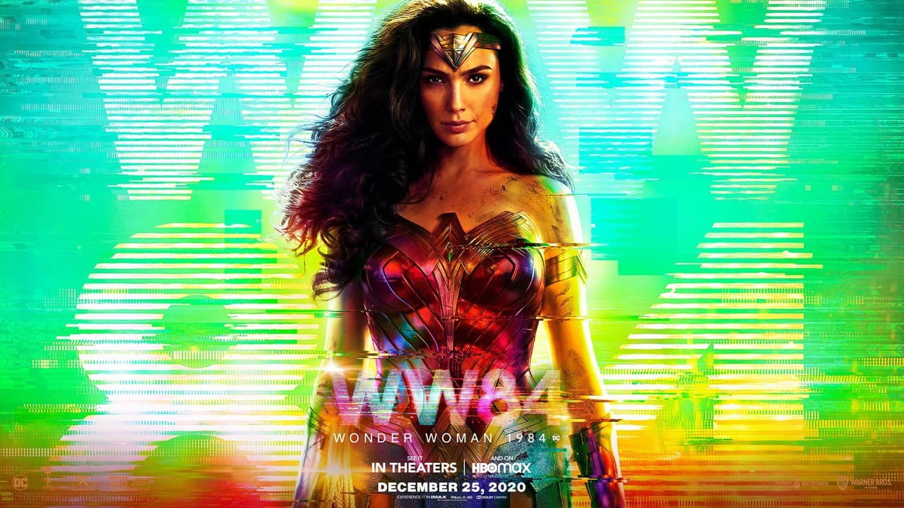 Wonder Woman 1984 — backdrops with title 5