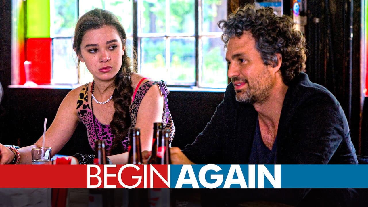 Begin Again — backdrops with title 8