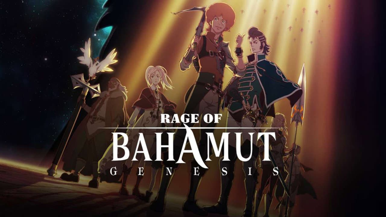 Rage of Bahamut — backdrops with title 1
