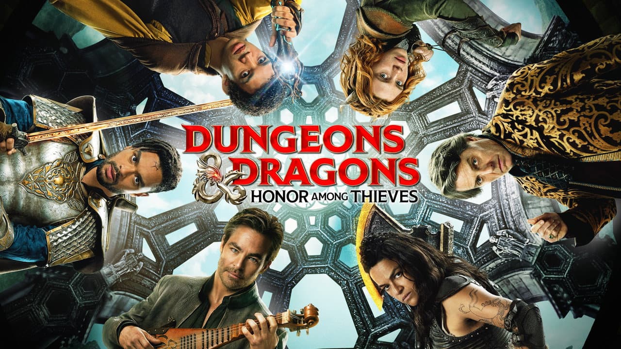Dungeons & Dragons: Honor Among Thieves — backdrops with title 2