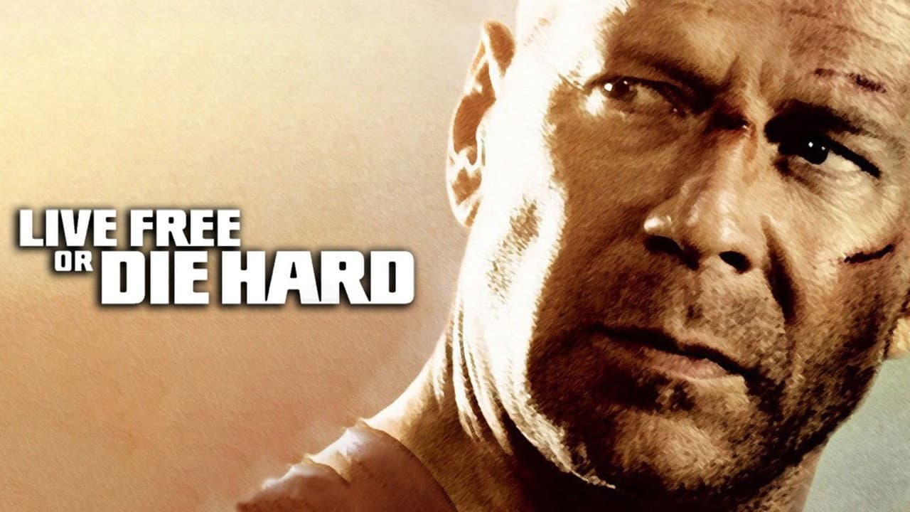 Live Free or Die Hard — backdrops with title 3