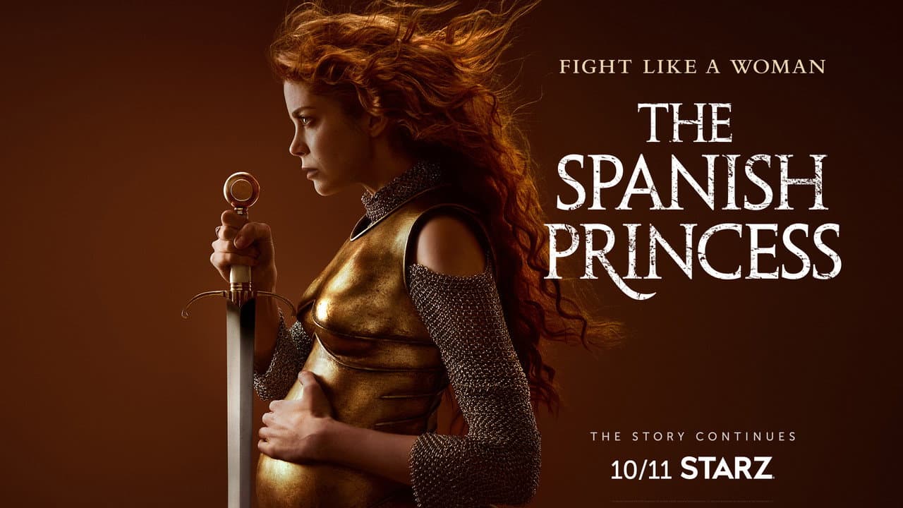 The Spanish Princess — backdrops with title 3