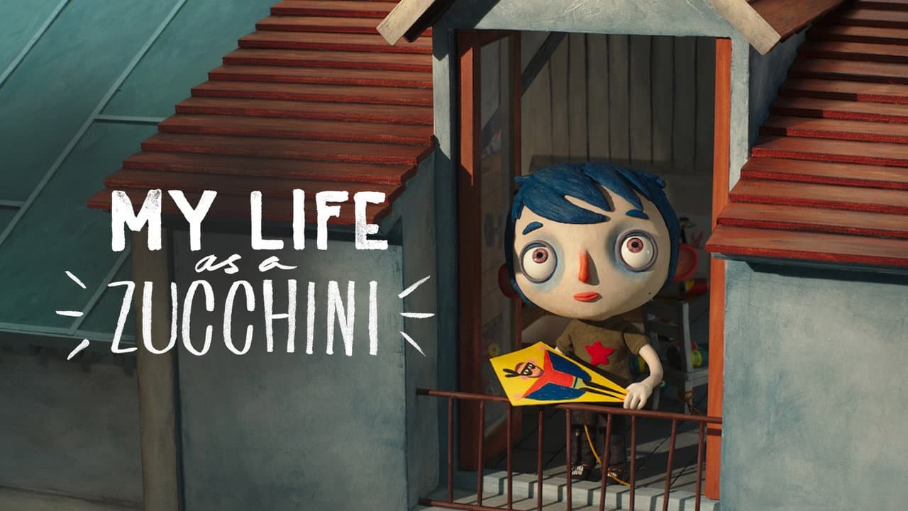 My Life as a Zucchini — backdrops with title 2