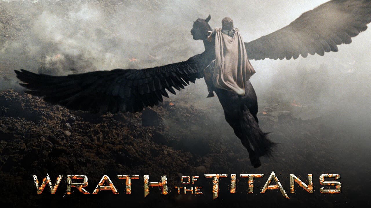 Wrath of the Titans — backdrops with title 6