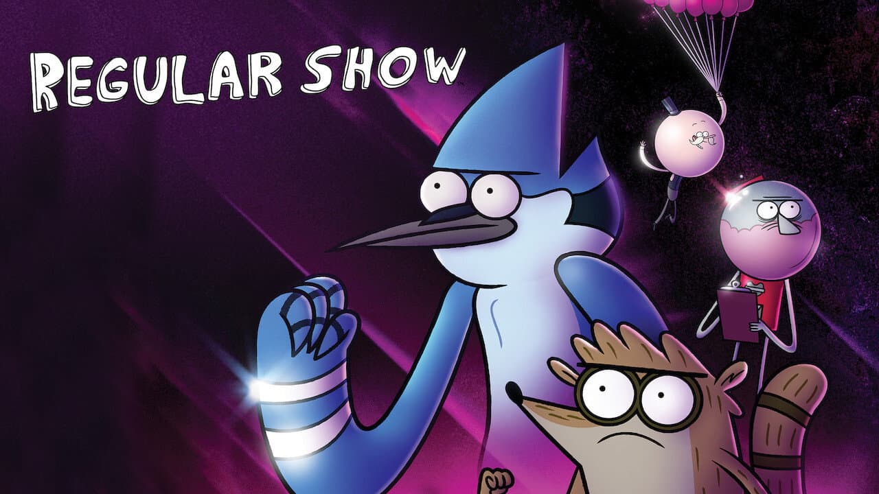 Regular Show — backdrops with title 3