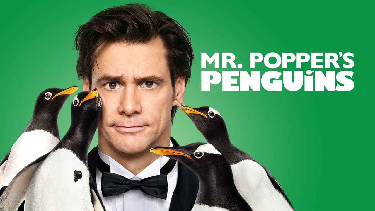 Mr. Popper's Penguins — backdrops with title 2