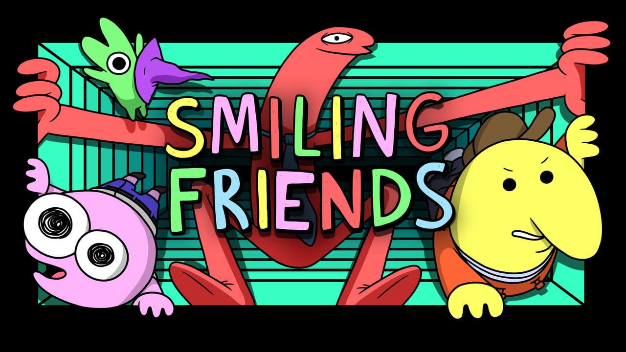 Smiling Friends — backdrops with title 6
