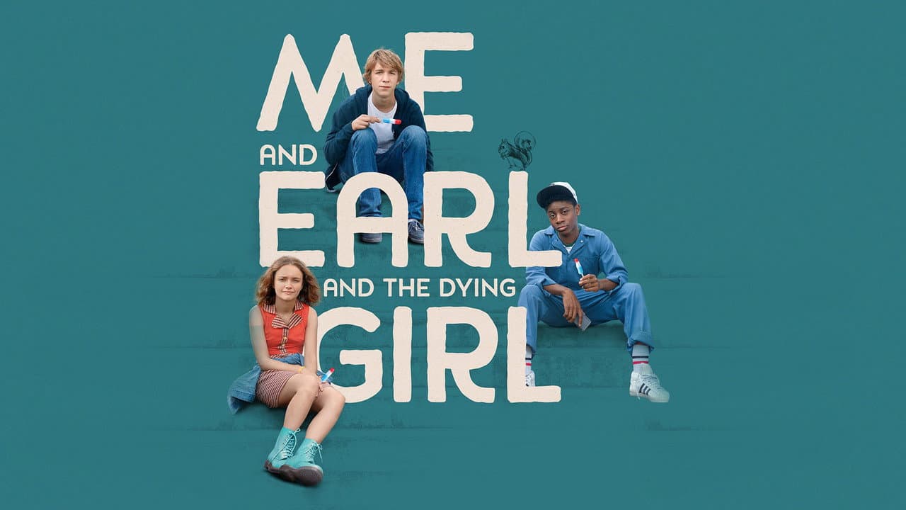 Me and Earl and the Dying Girl — backdrops with title 2