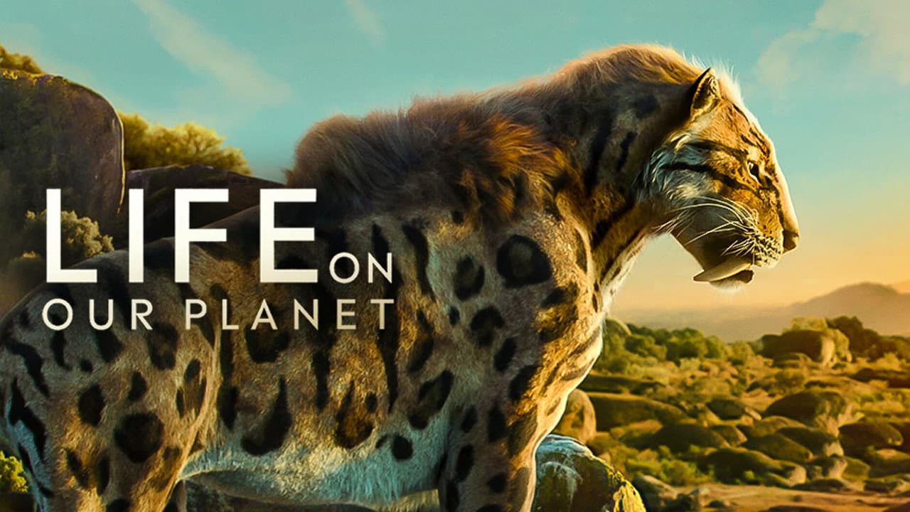 Life on Our Planet — backdrops with title 3