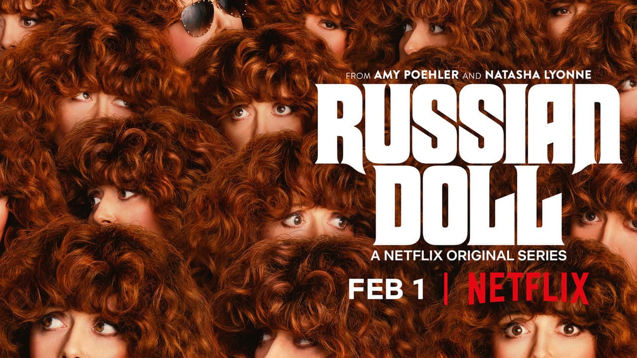 Russian Doll — backdrops with title 2