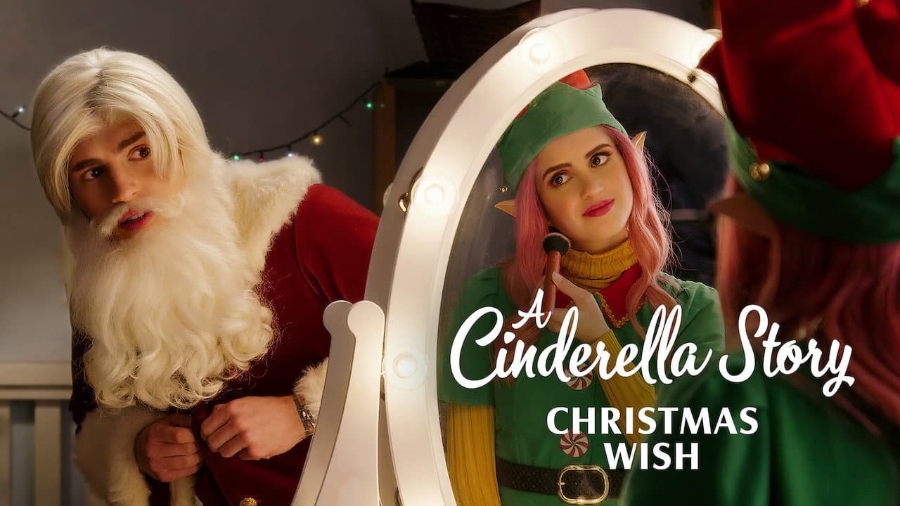 A Cinderella Story: Christmas Wish — backdrops with title 4