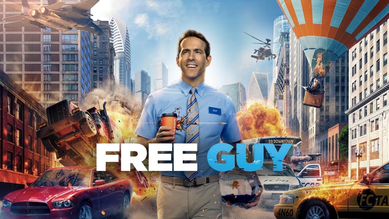 Free Guy — backdrops with title 1