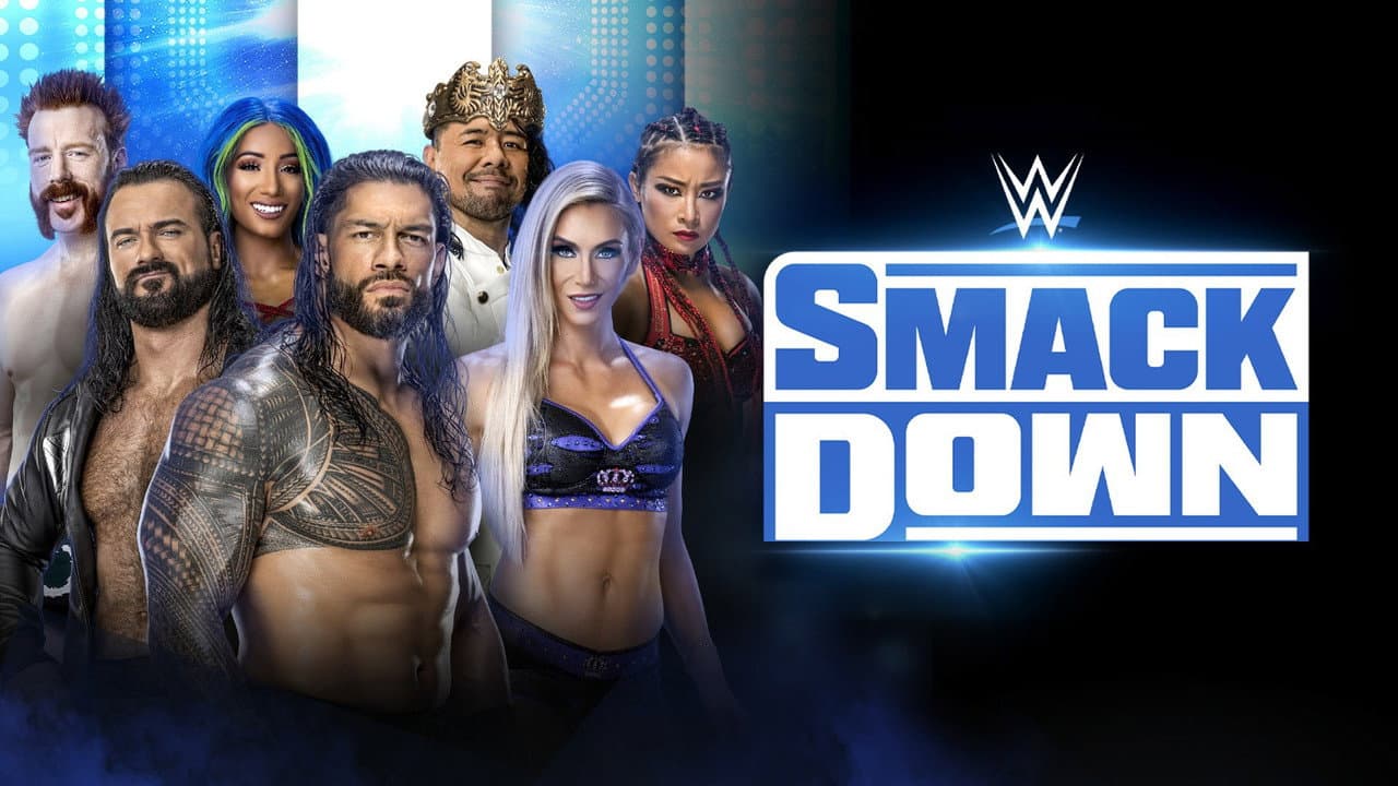 WWE Friday Night SmackDown — backdrops with title 6
