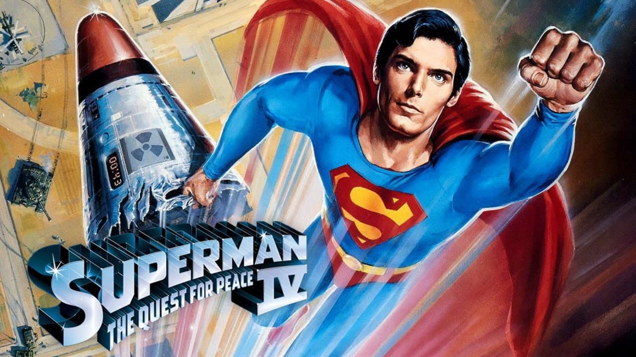 Superman IV: The Quest for Peace — backdrops with title 2