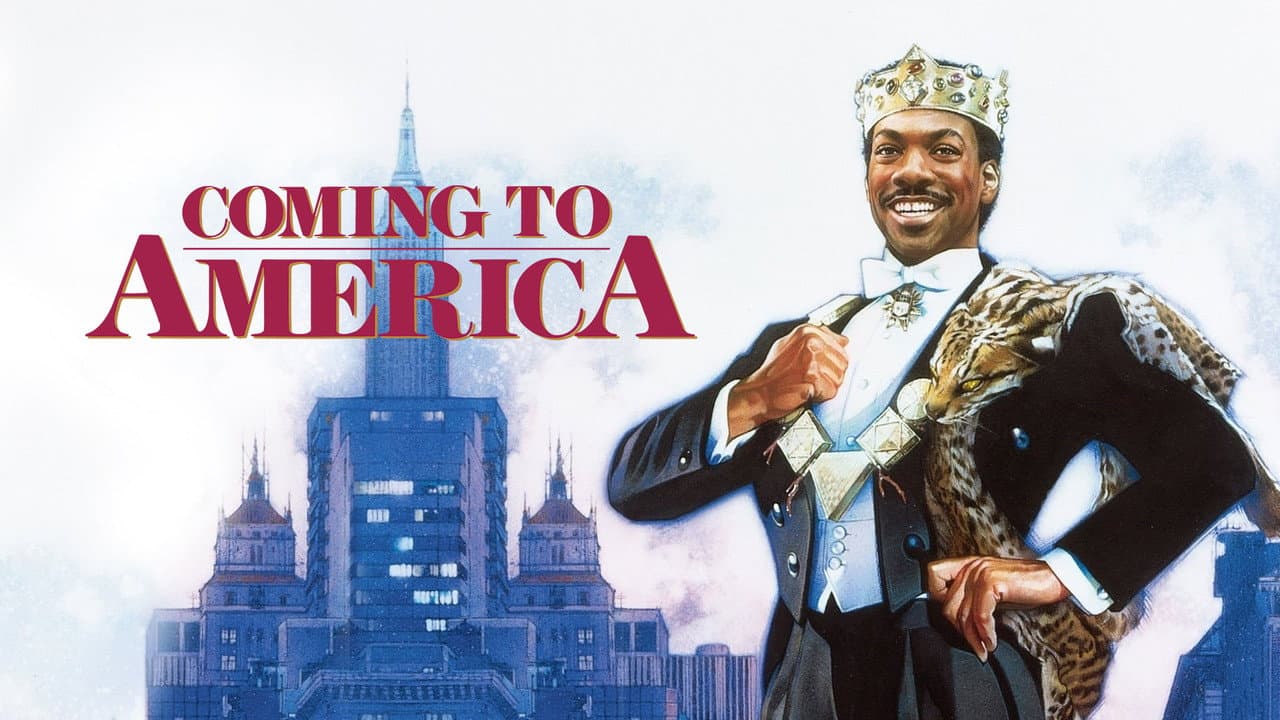 Coming to America — backdrops with title 1