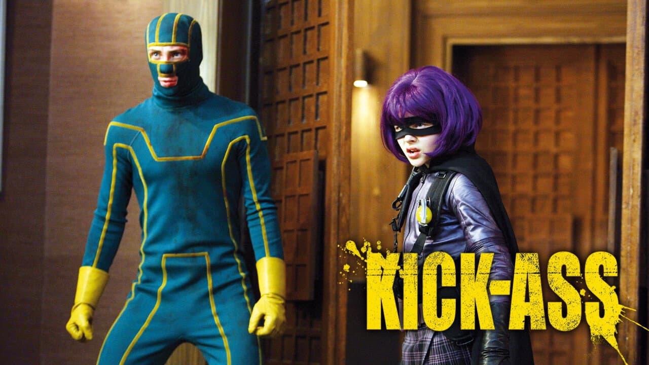 Kick-Ass — backdrops with title 5