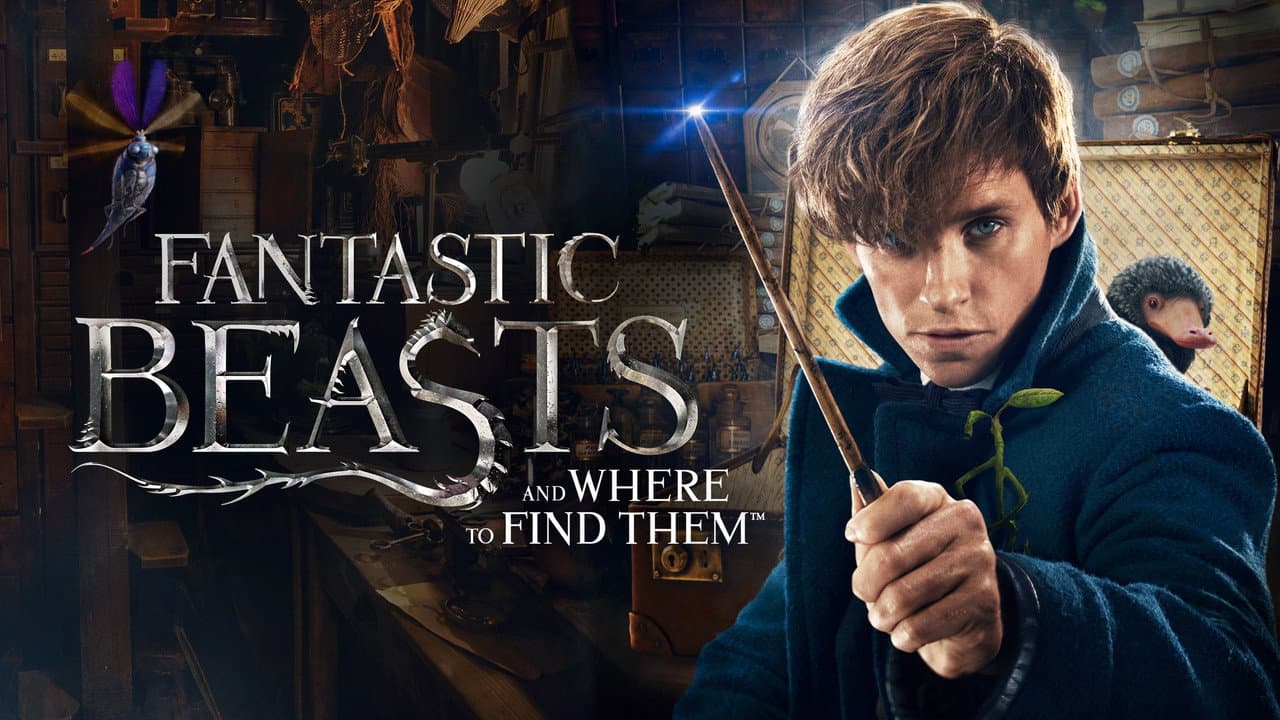 Fantastic Beasts and Where to Find Them — backdrops with title 1
