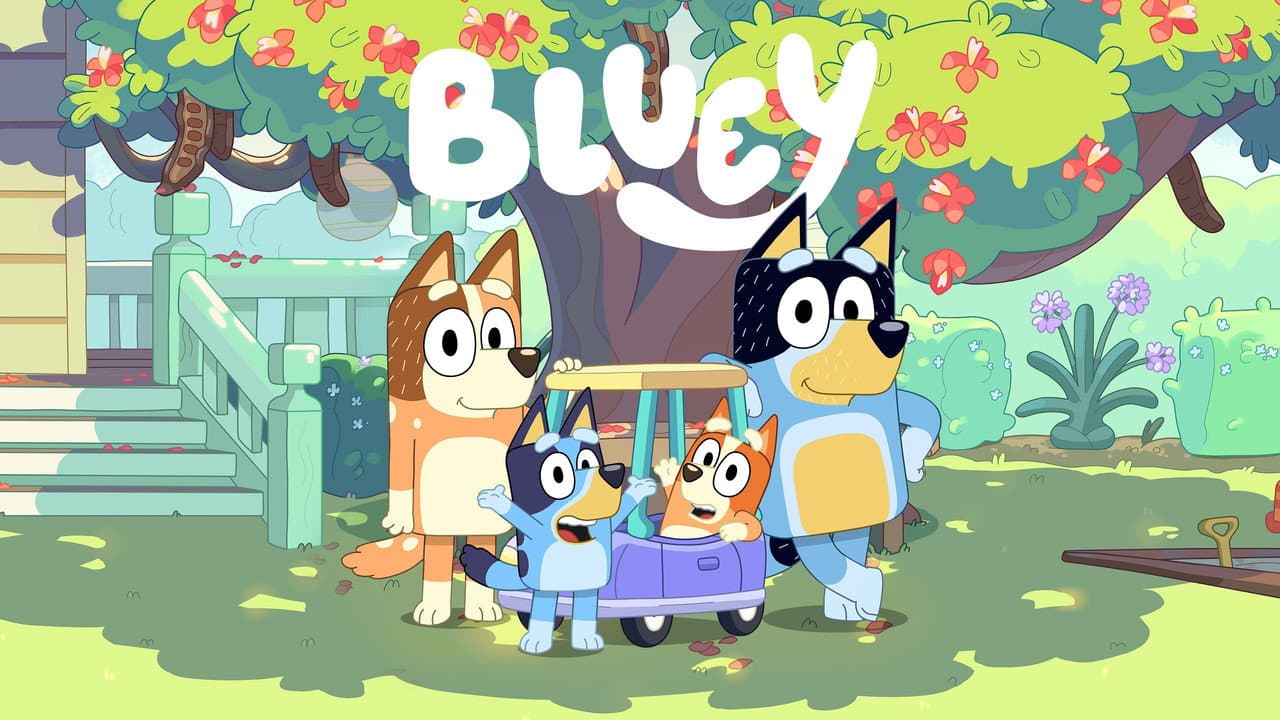 Bluey — backdrops with title 2