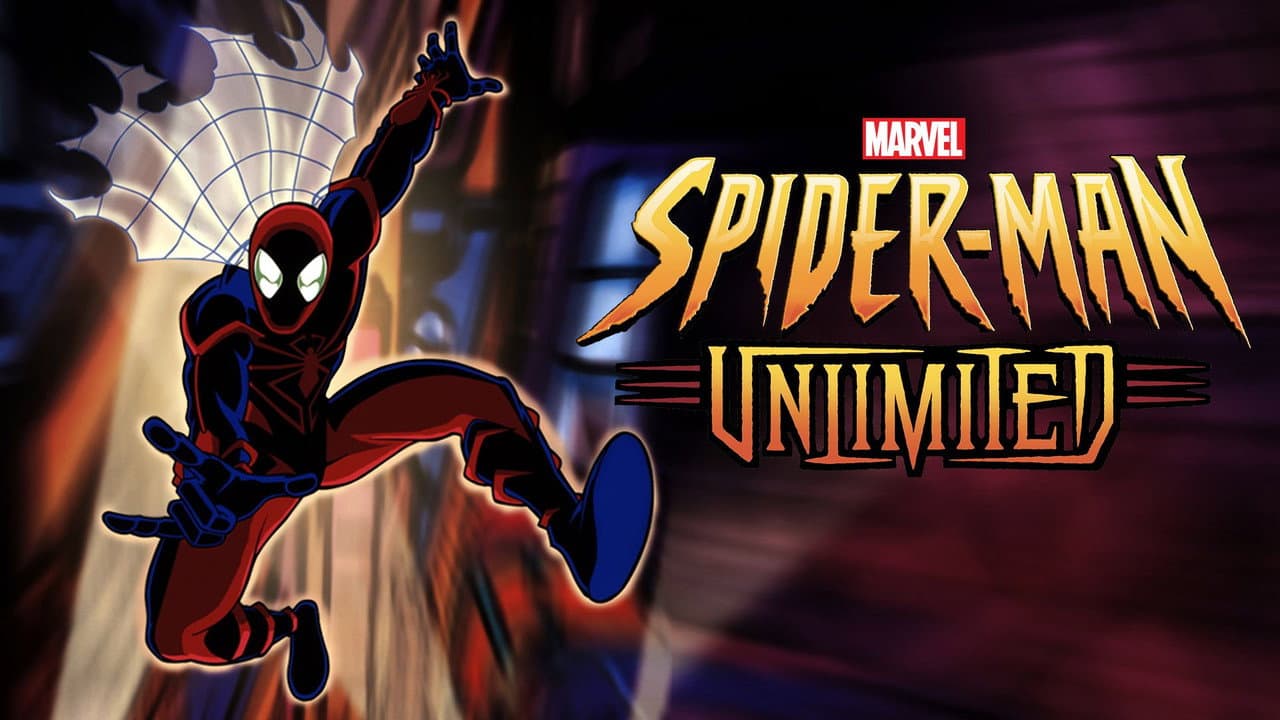 Spider-Man Unlimited — backdrops with title 1