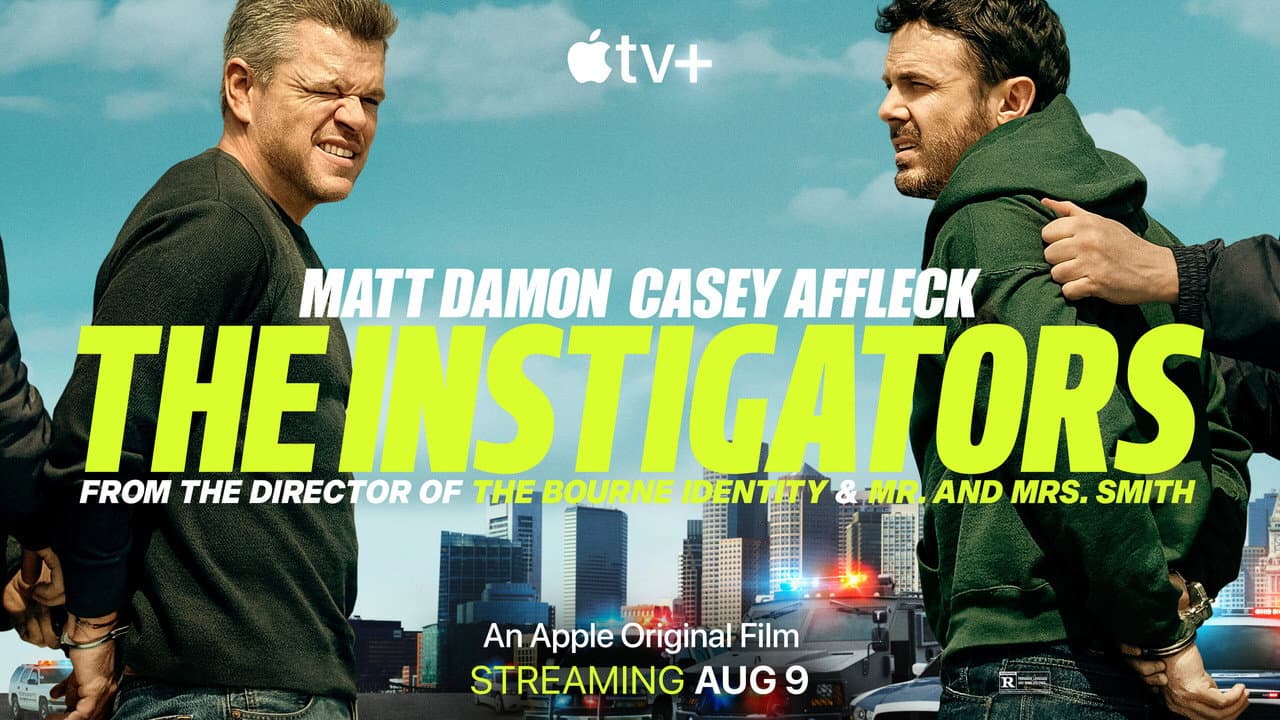 The Instigators — backdrops with title 5
