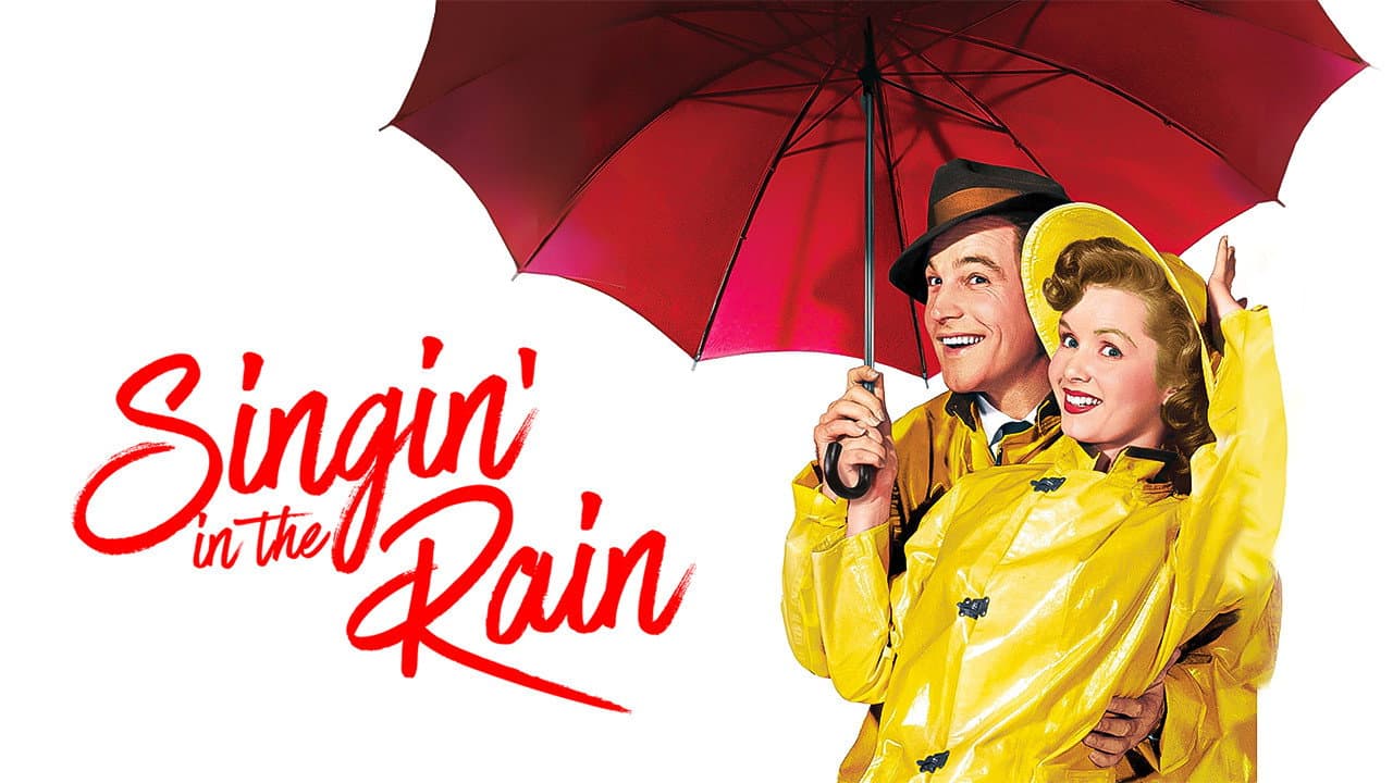 Singin' in the Rain — backdrops with title 5