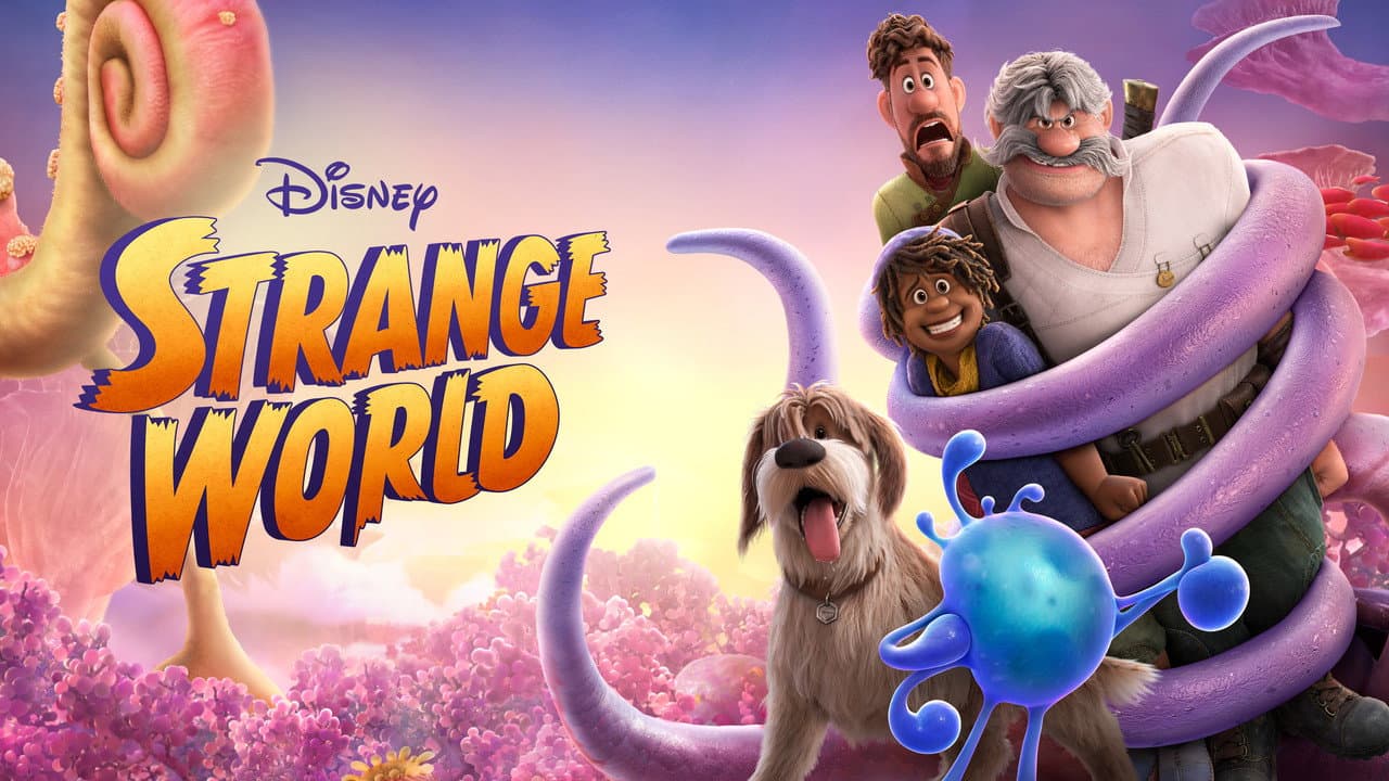 Strange World — backdrops with title 3