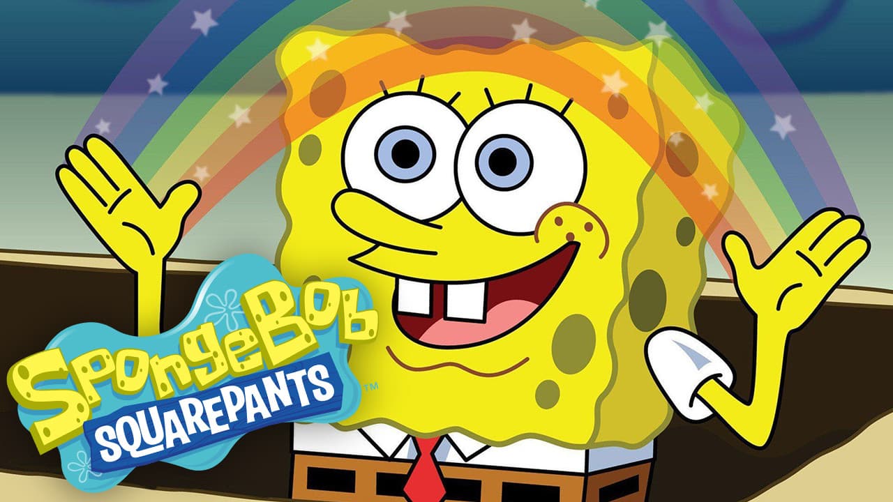 SpongeBob SquarePants — backdrops with title 7