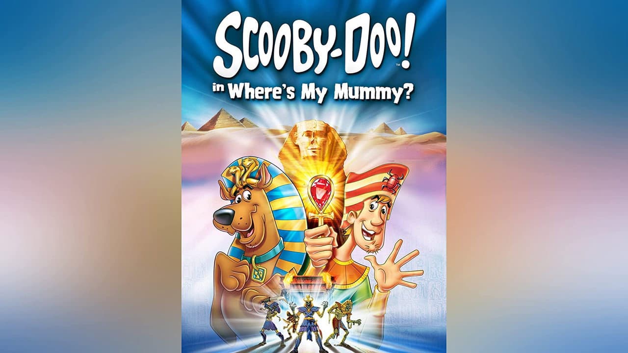 Scooby-Doo! in Where's My Mummy? — backdrops with title 4