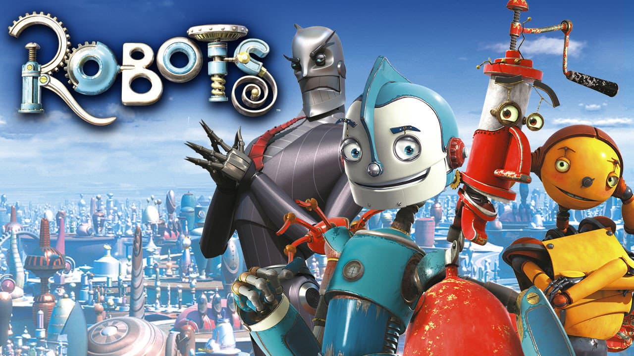 Robots — backdrops with title 3