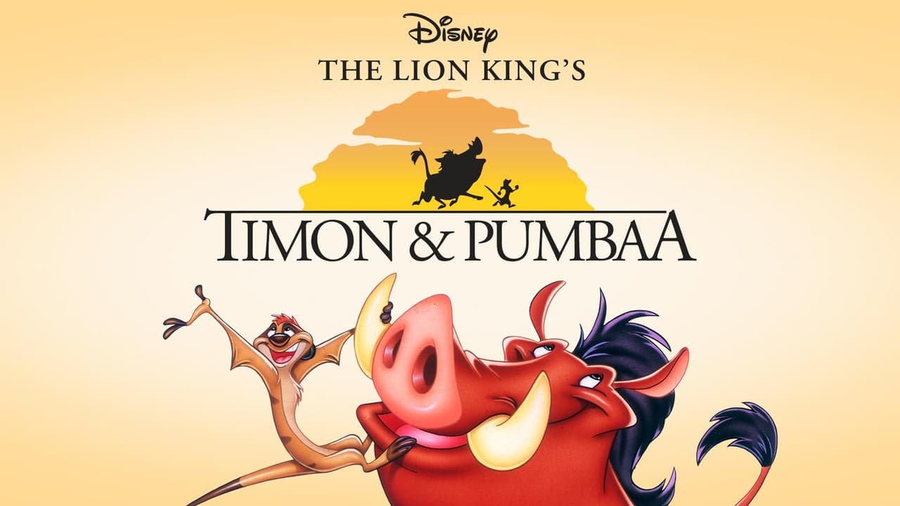 Timon and Pumbaa — backdrops with title 1