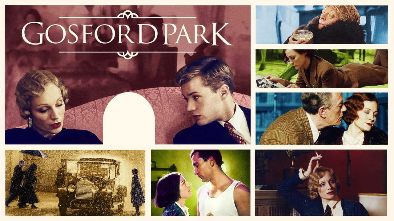 Gosford Park — backdrops with title 2