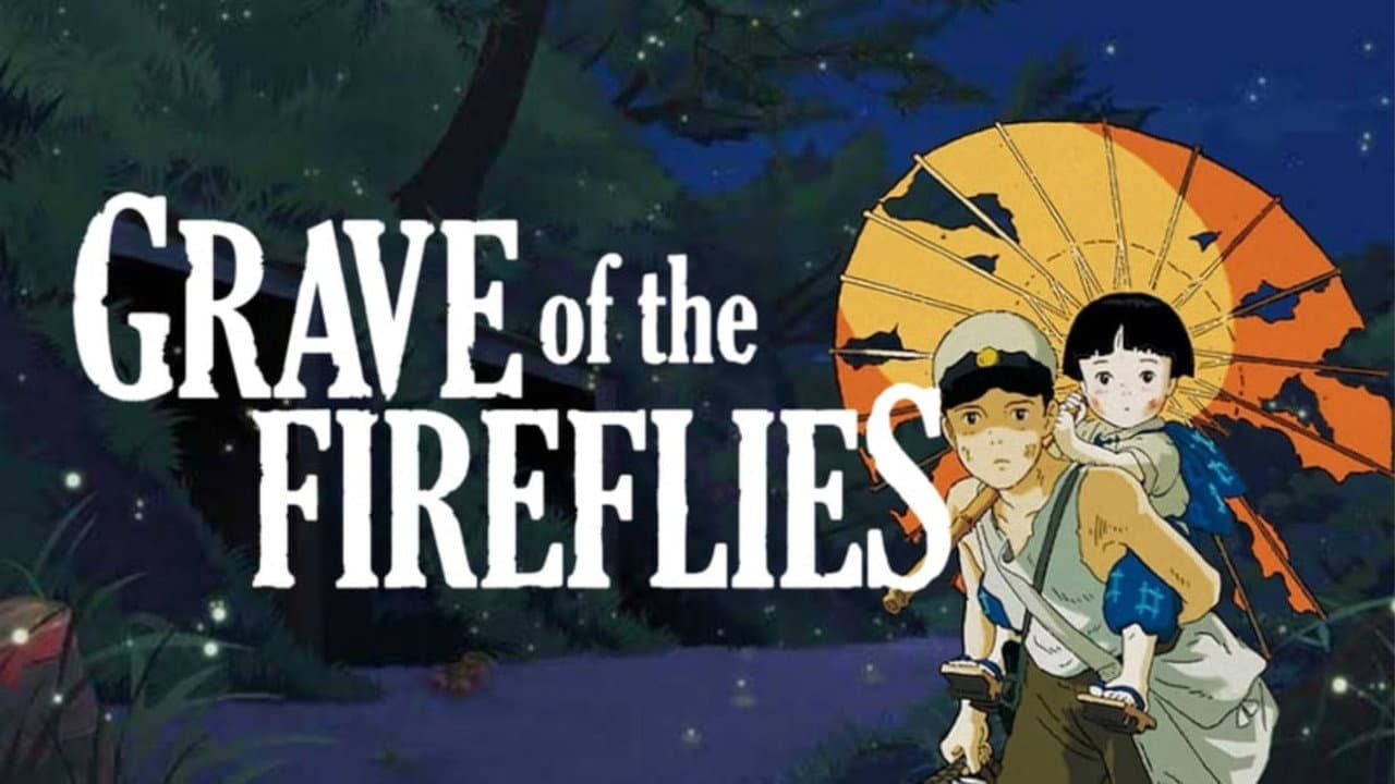 Grave of the Fireflies — backdrops with title 2