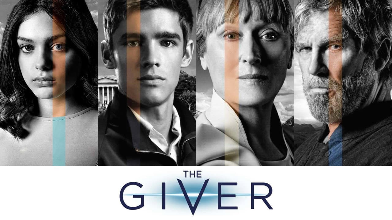 The Giver — backdrops with title 2