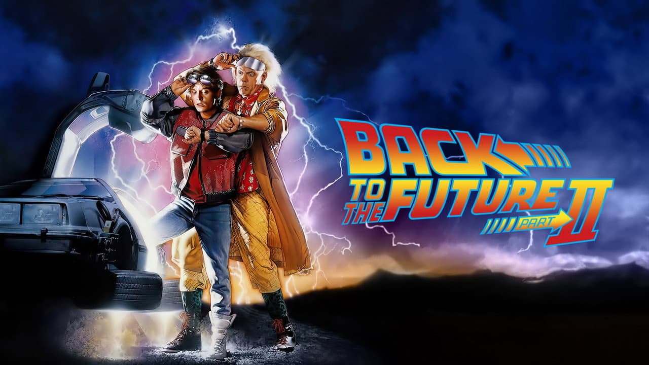 Back to the Future Part II — backdrops with title 1