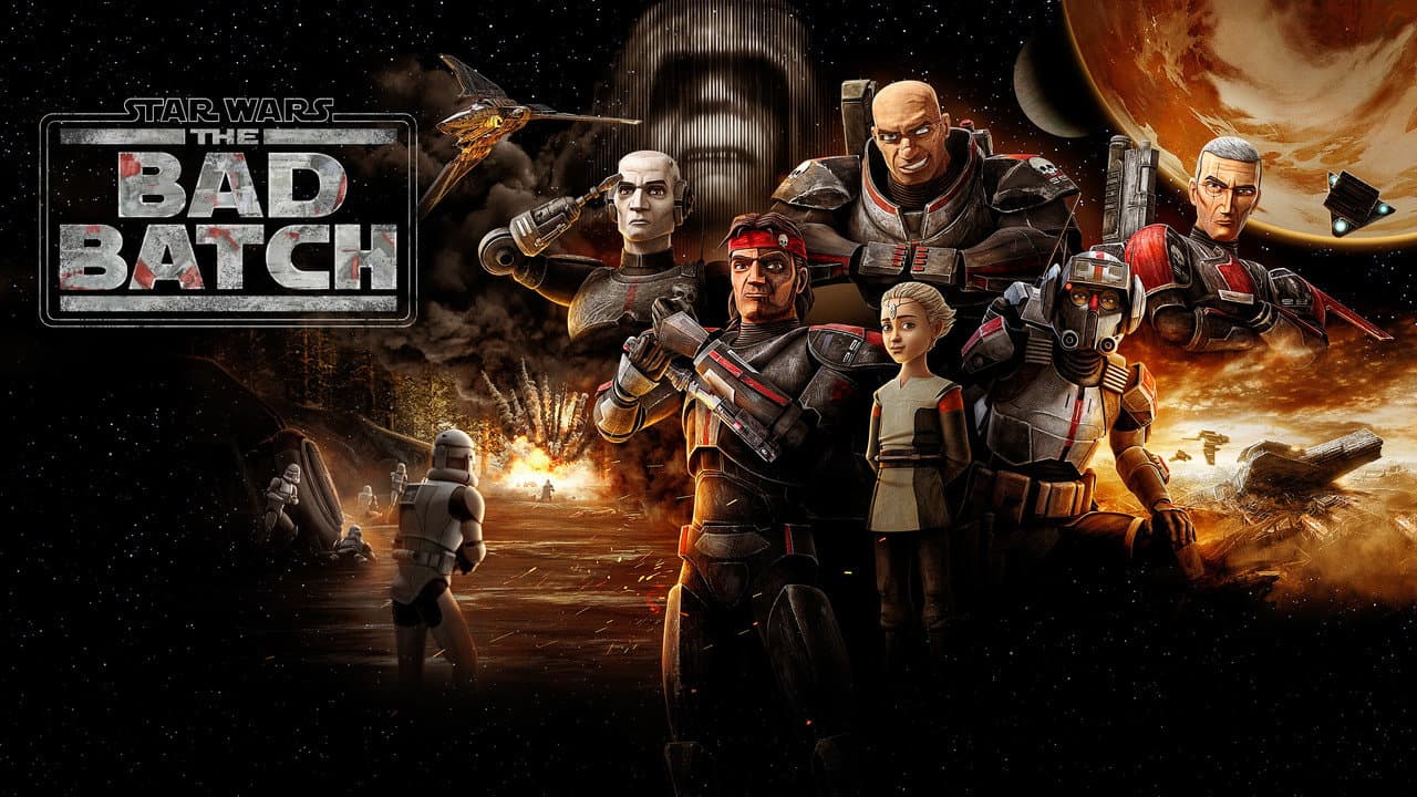 Star Wars: The Bad Batch — backdrops with title 2