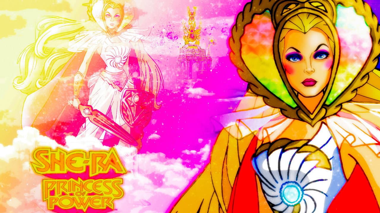 She-Ra: Princess of Power — backdrops with title 4