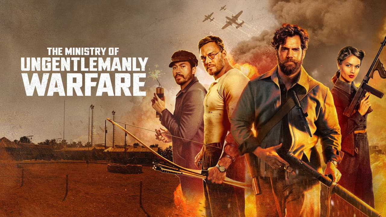 The Ministry of Ungentlemanly Warfare — backdrops with title 5