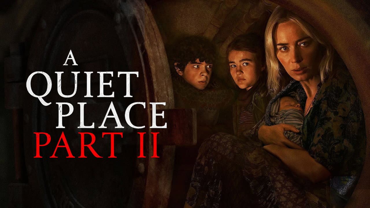 A Quiet Place Part II — backdrops with title 8