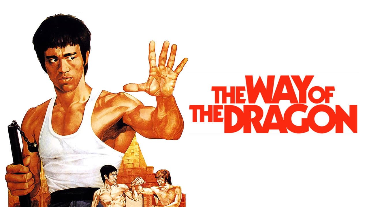The Way of the Dragon — backdrops with title 1