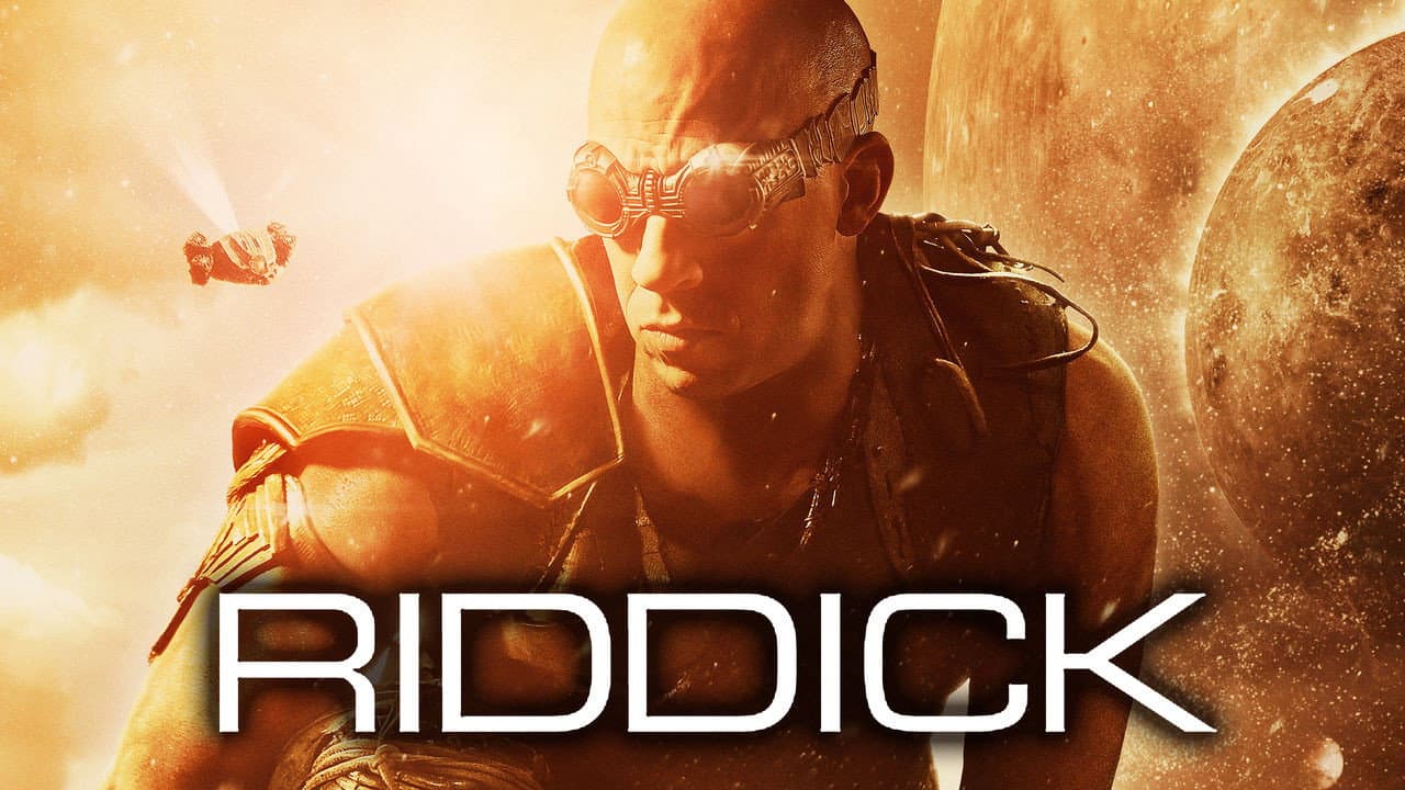 Riddick — backdrops with title 3