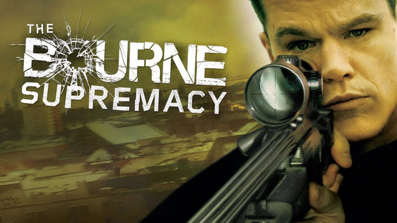 The Bourne Supremacy — backdrops with title 4
