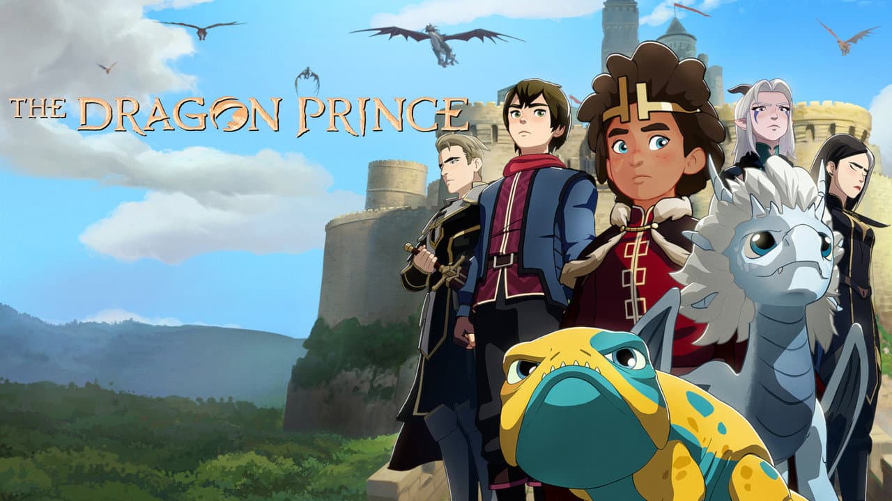 The Dragon Prince — backdrops with title 6
