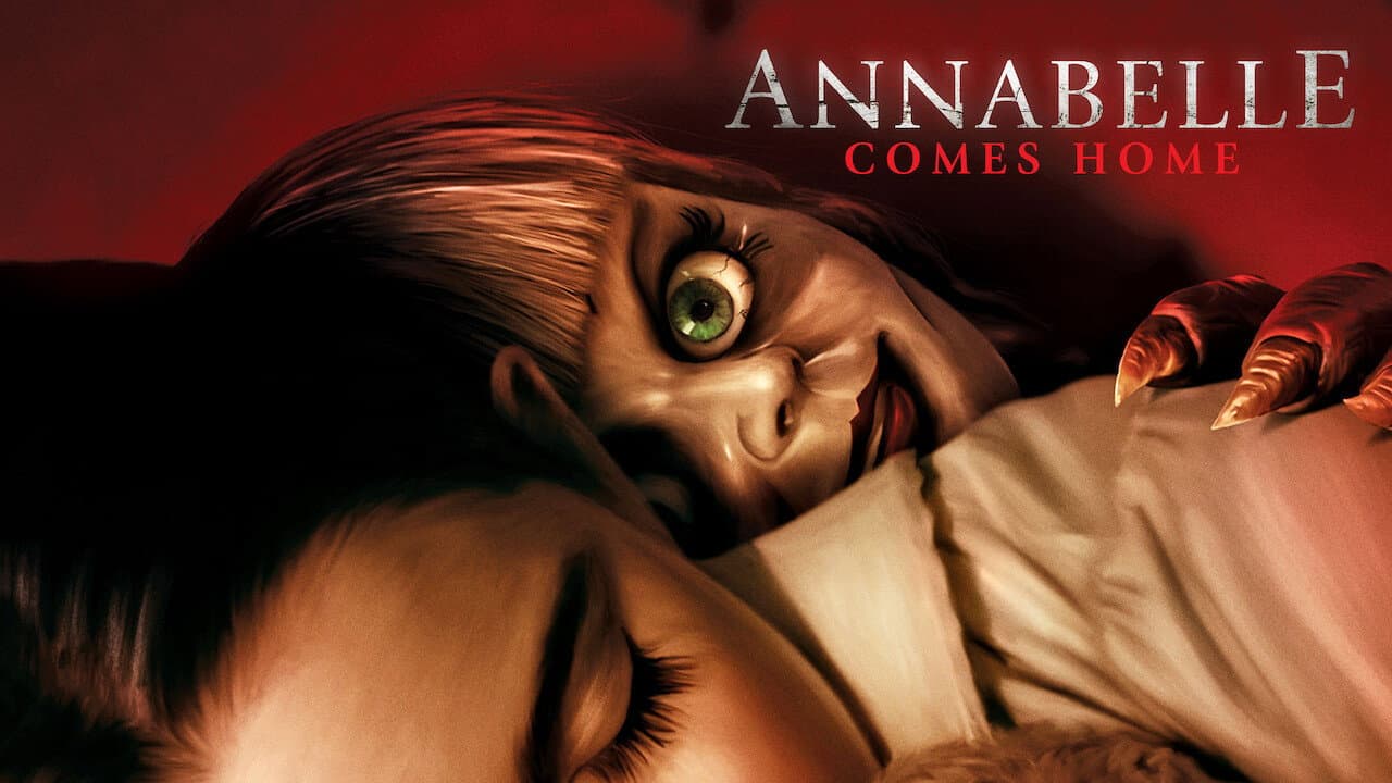 Annabelle Comes Home — backdrops with title 5