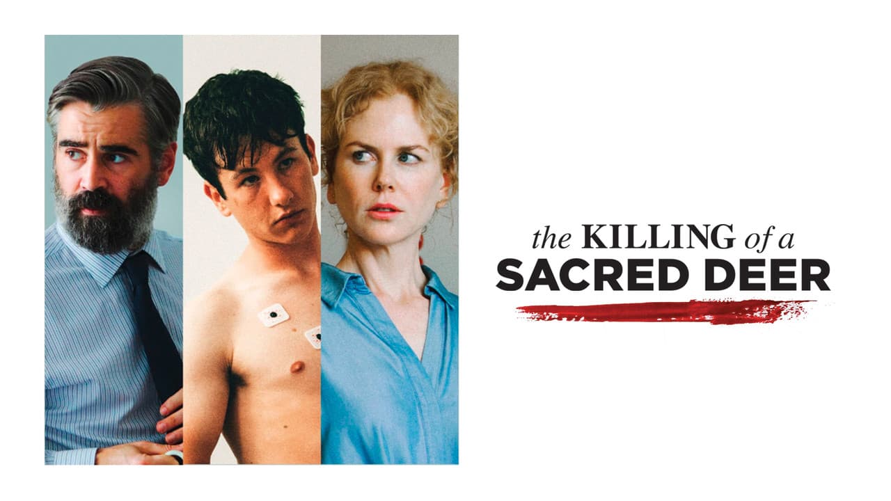 The Killing of a Sacred Deer — backdrops with title 3