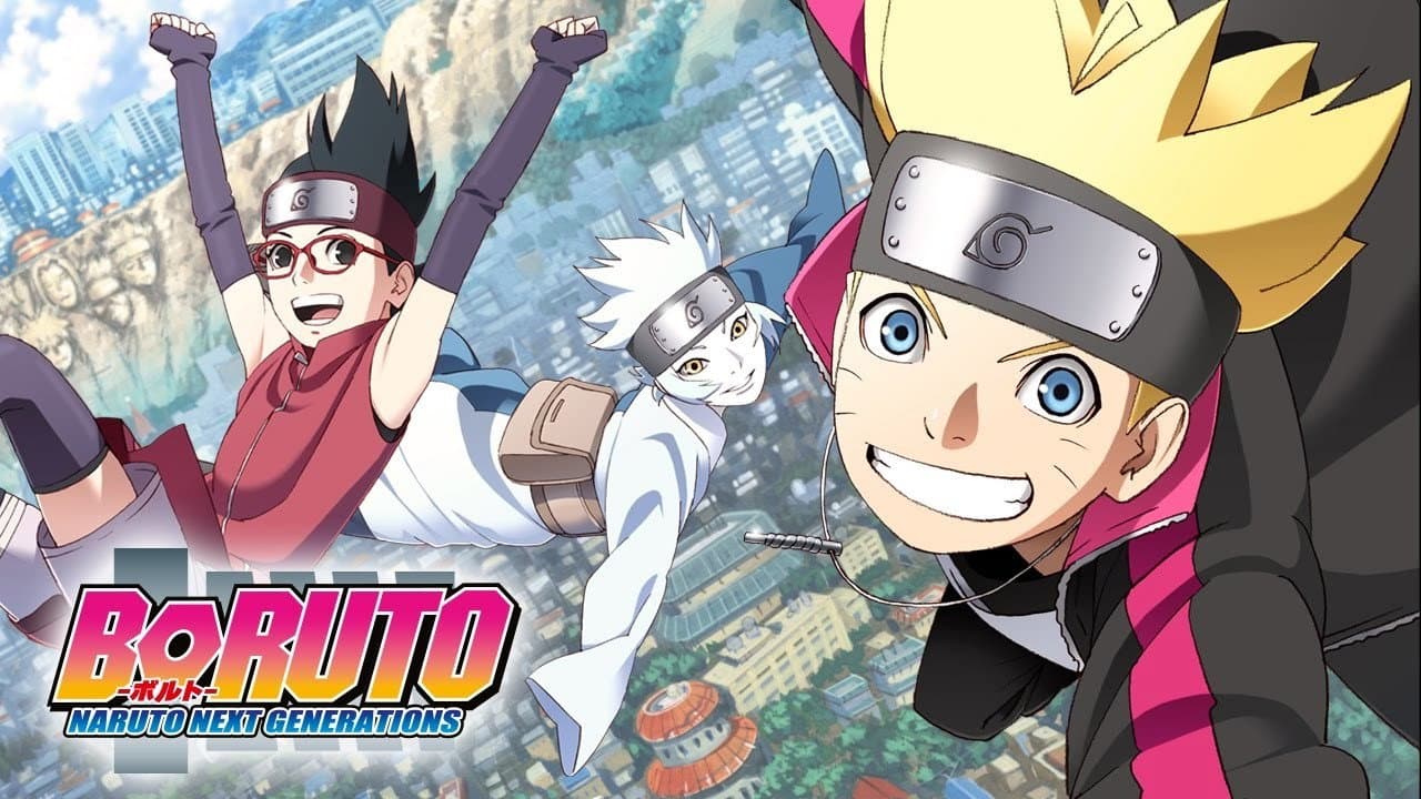 Boruto: Naruto Next Generations — backdrops with title 3