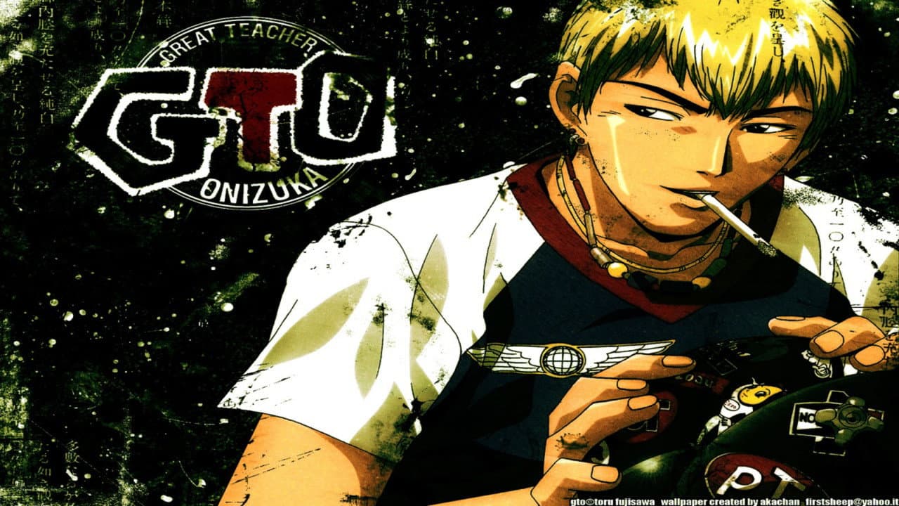 Great Teacher Onizuka — backdrops with title 4