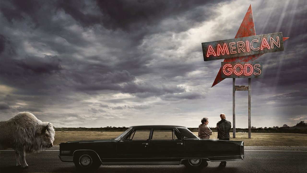 American Gods — backdrops with title 2