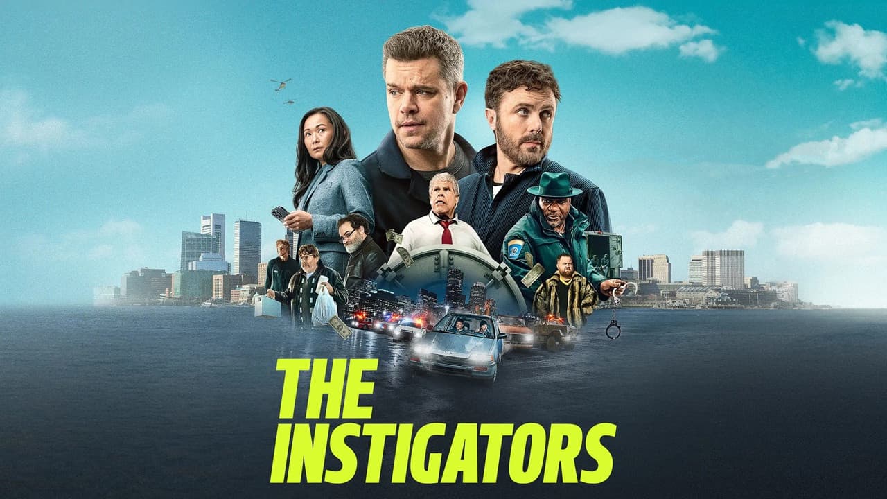 The Instigators — backdrops with title 2