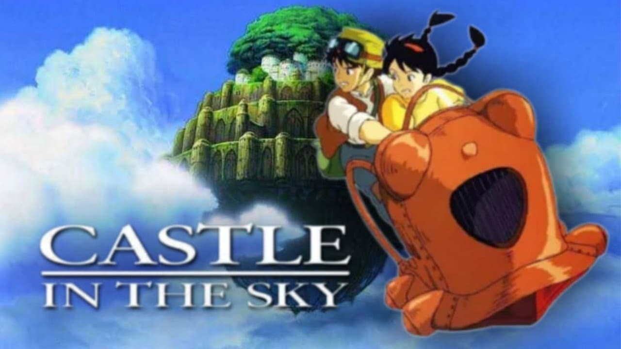 Castle in the Sky — backdrops with title 4