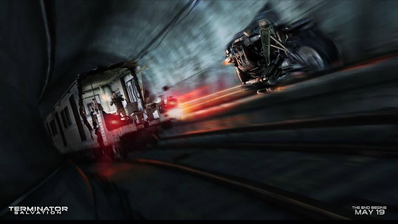 Terminator Salvation — backdrops with title 8